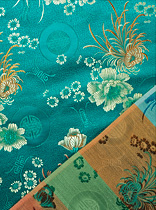 19007 Chinese brocade silk