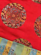 19016 Chinese brocade silk