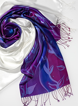 5222 Scarf with fringes