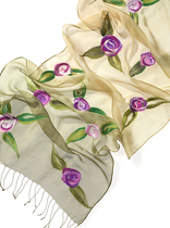 5223 Scarf with fringes